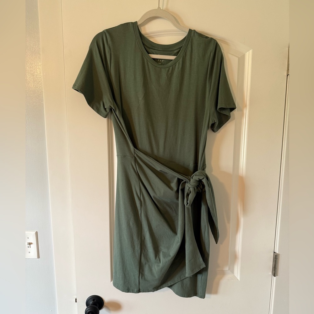 Olive Green Maternity Dress